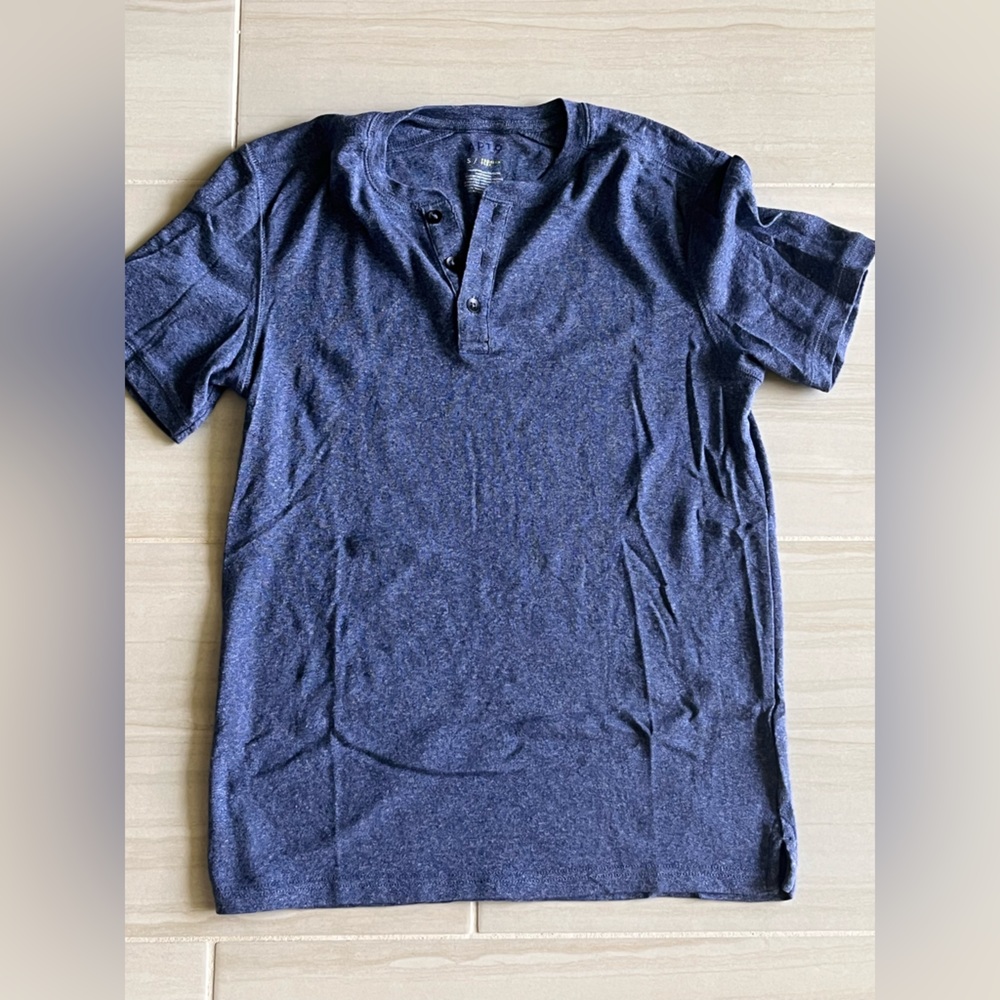 Apt. 9 Blue Short Sleeve Tee